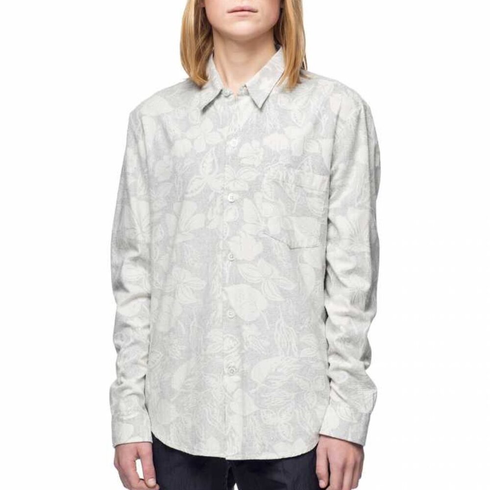 Our Legacy SS15 Six Reversed Fireflowers Silk Buttoned Shirt